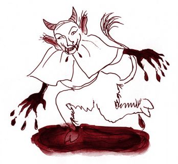 Karikatur: Gertrud Zucker