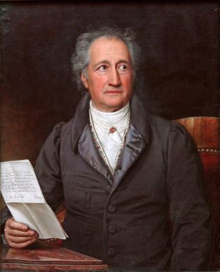 Johann Wolfgang von Goethe – Nach einem Ölgemälde von Joseph Karl Stieler, 1828