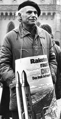 Peter Gingold in Aktion