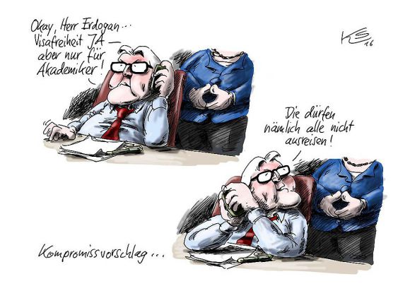 Karikatur: Klaus Stuttmann