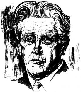 Hans Jendretzky / Zeichnung: Lea Grundig