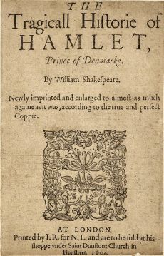 Shakespeares „Hamlet“ in einer Ausgabe von 1604