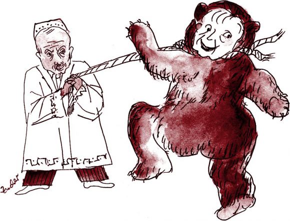 An der kurzen Leine von Erdoğan / Grafik: G. Zucker