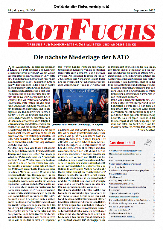 Rotfuchs 330 - September 2025